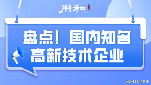 國(guó)內(nèi)知名高新技術(shù)企業(yè)大盤(pán)點(diǎn)與技術(shù)交流